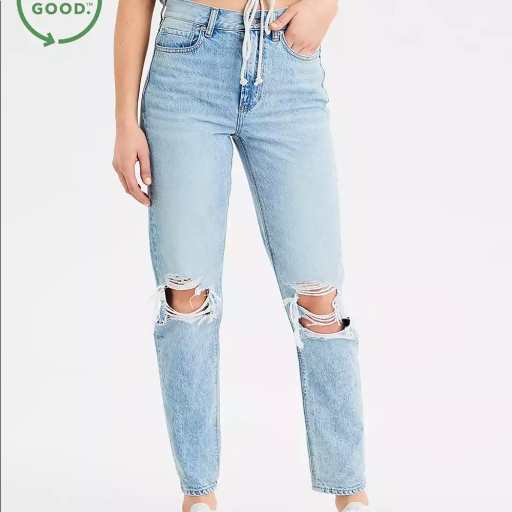 American Eagle mom jeans